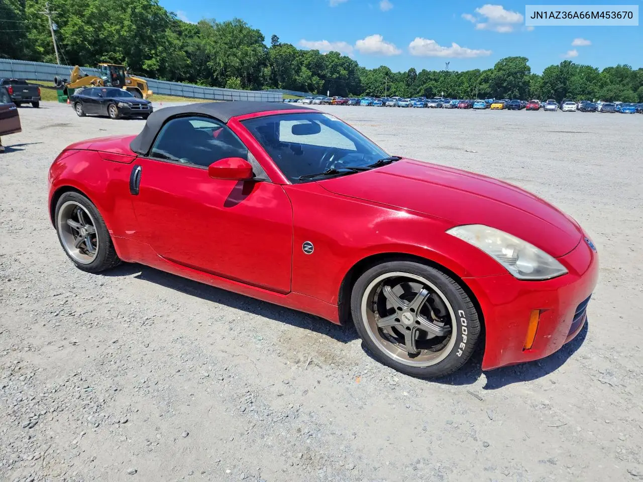 2006 Nissan 350Z Roadster VIN: JN1AZ36A66M453670 Lot: 57486836