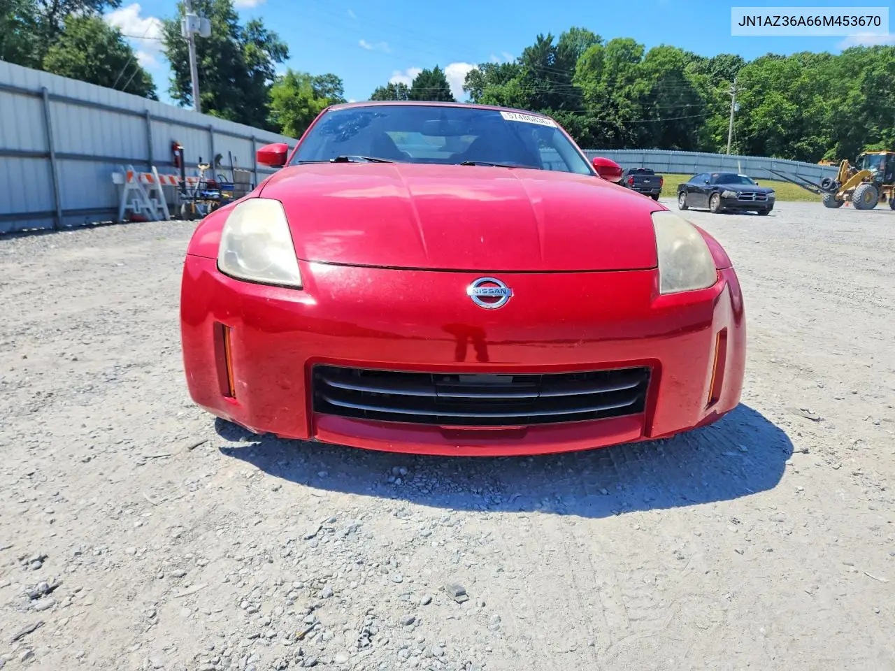 2006 Nissan 350Z Roadster VIN: JN1AZ36A66M453670 Lot: 57486836