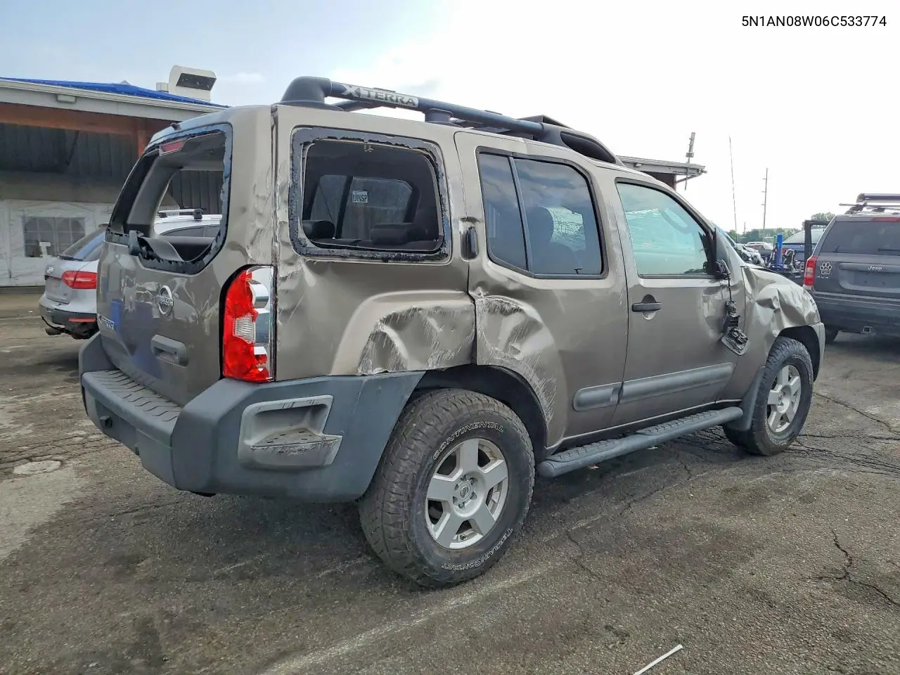 2006 Nissan Xterra X VIN: 5N1AN08W06C533774 Lot: 58749326