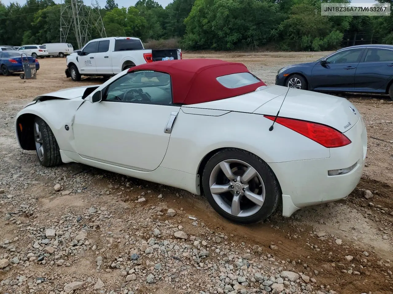 2007 Nissan 350Z Roadster VIN: JN1BZ36A77M653267 Lot: 54784736