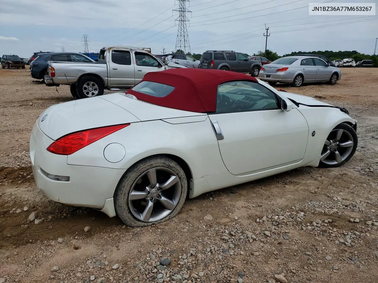 2007 Nissan 350Z Roadster VIN: JN1BZ36A77M653267 Lot: 54784736