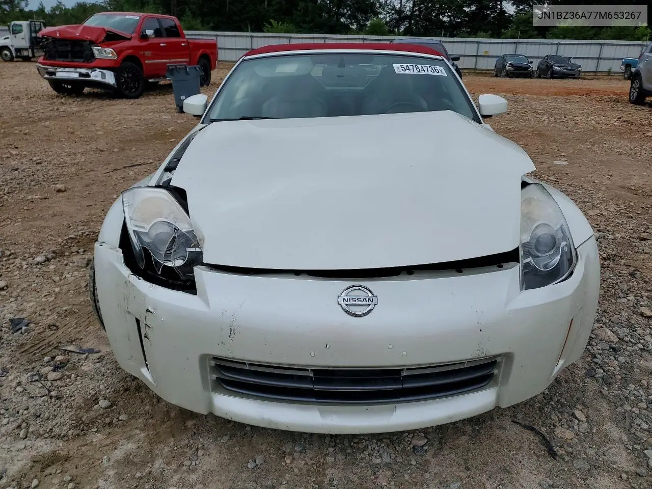 2007 Nissan 350Z Roadster VIN: JN1BZ36A77M653267 Lot: 54784736