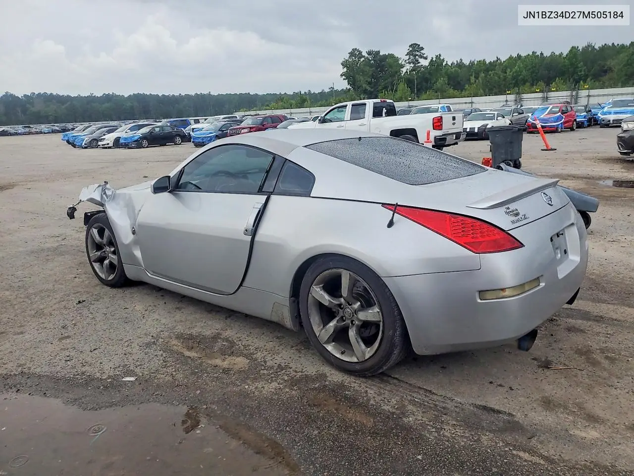 2007 Nissan 350Z Coupe VIN: JN1BZ34D27M505184 Lot: 55425716