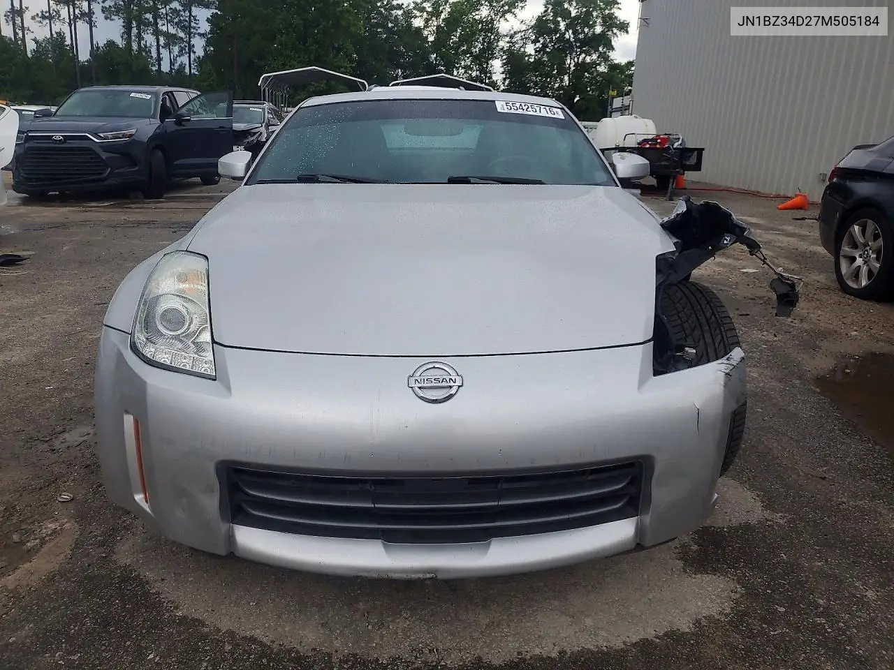 2007 Nissan 350Z Coupe VIN: JN1BZ34D27M505184 Lot: 55425716