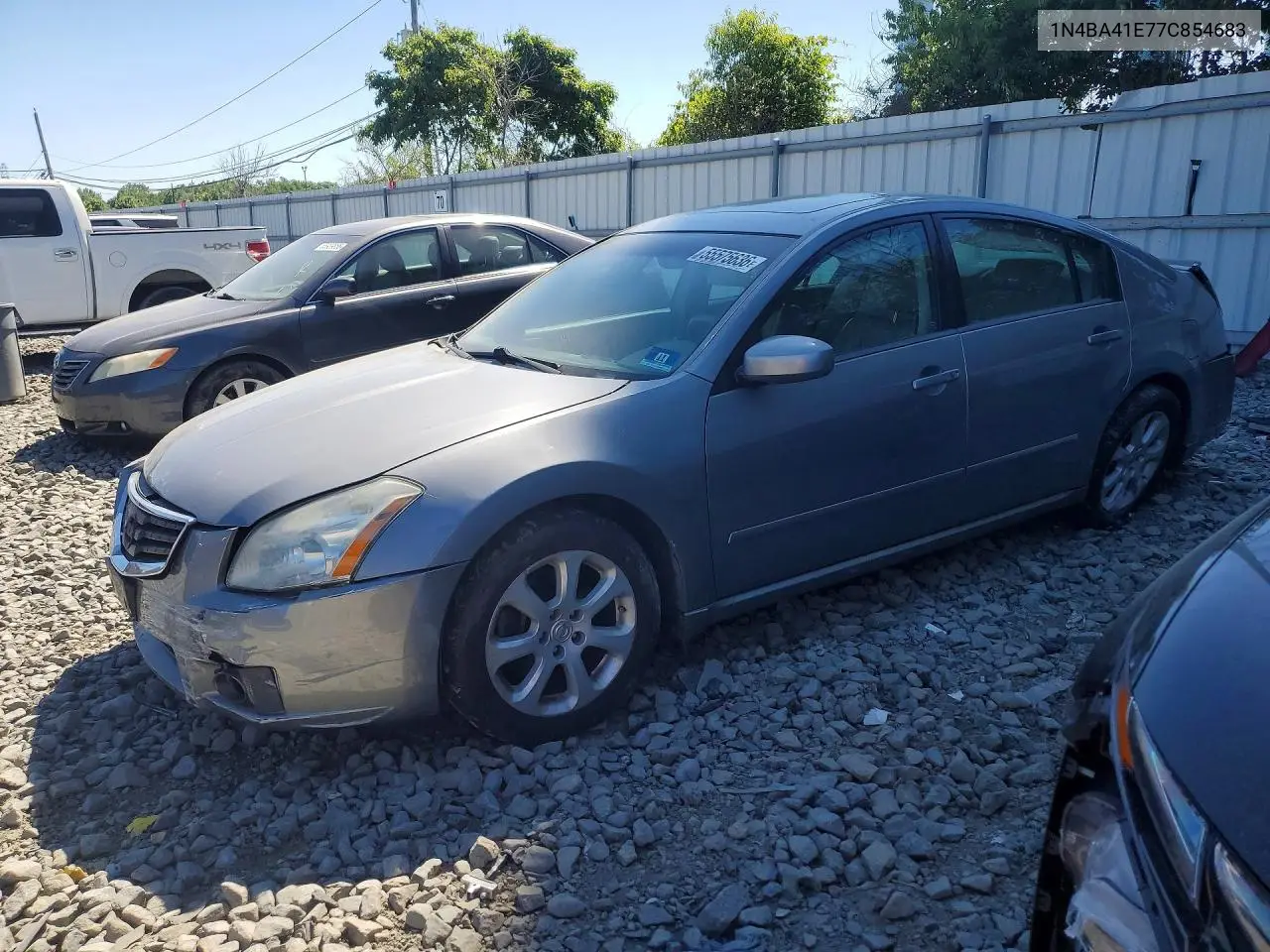 2007 Nissan Maxima 3.5 Se VIN: 1N4BA41E77C854683 Lot: 55575636