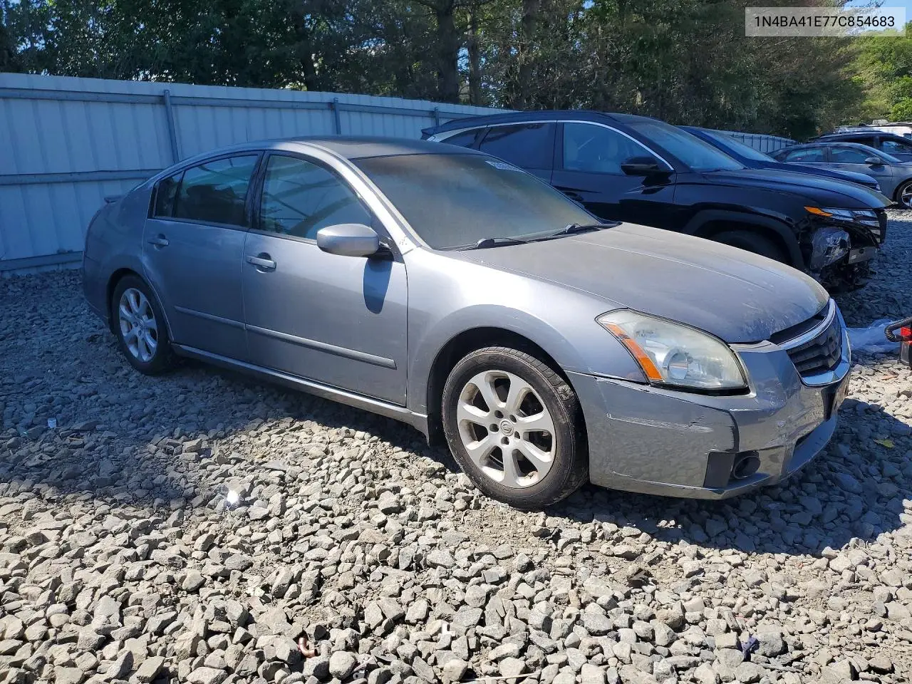 2007 Nissan Maxima 3.5 Se VIN: 1N4BA41E77C854683 Lot: 55575636