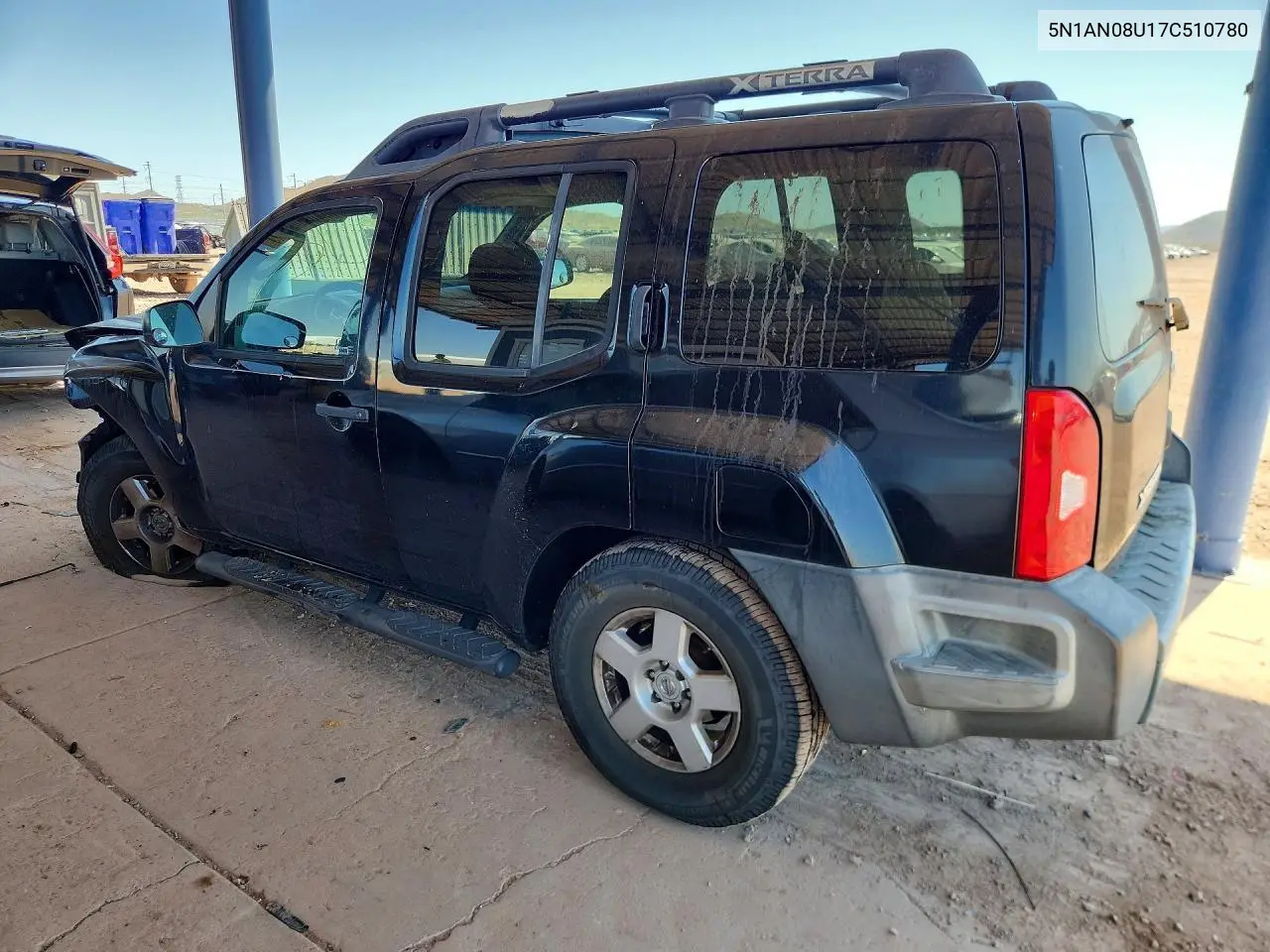 2007 Nissan Xterra X VIN: 5N1AN08U17C510780 Lot: 56539226