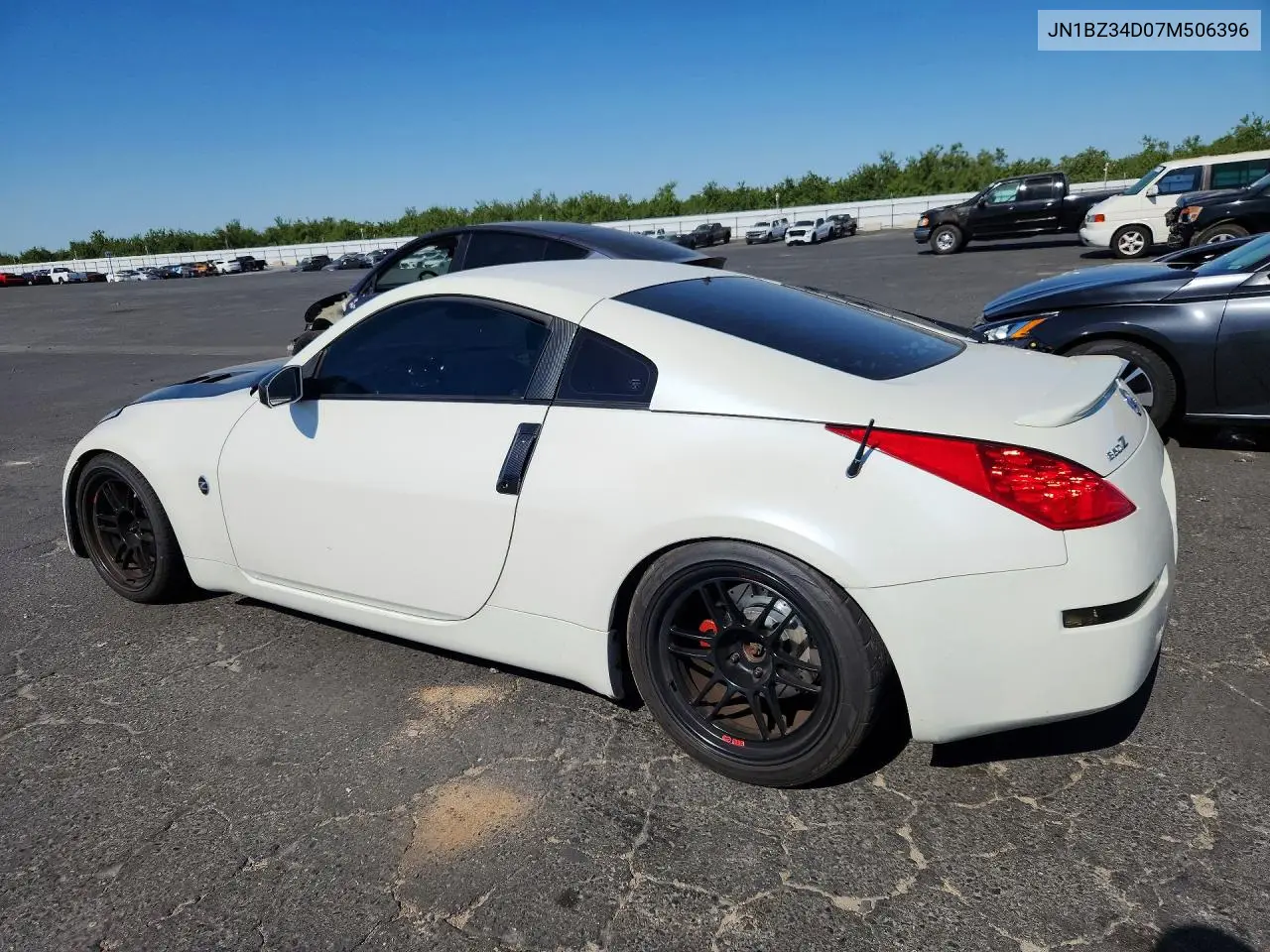 2007 Nissan 350Z VIN: JN1BZ34D07M506396 Lot: 57218926