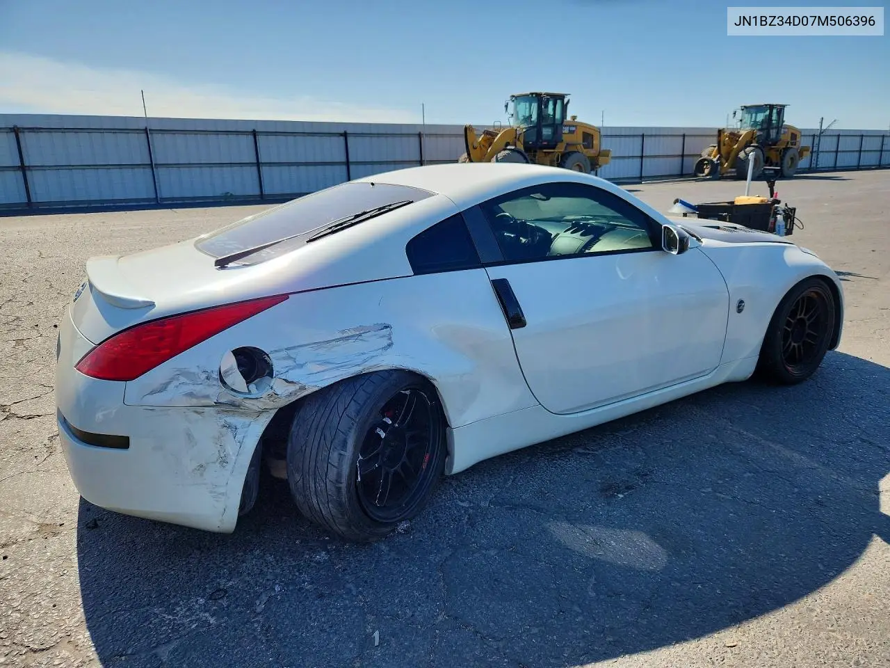 2007 Nissan 350Z VIN: JN1BZ34D07M506396 Lot: 57218926