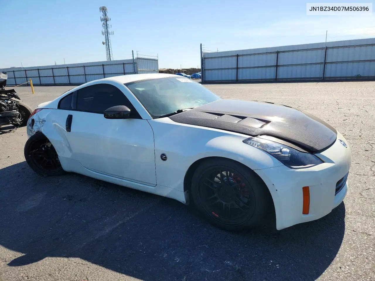 2007 Nissan 350Z VIN: JN1BZ34D07M506396 Lot: 57218926