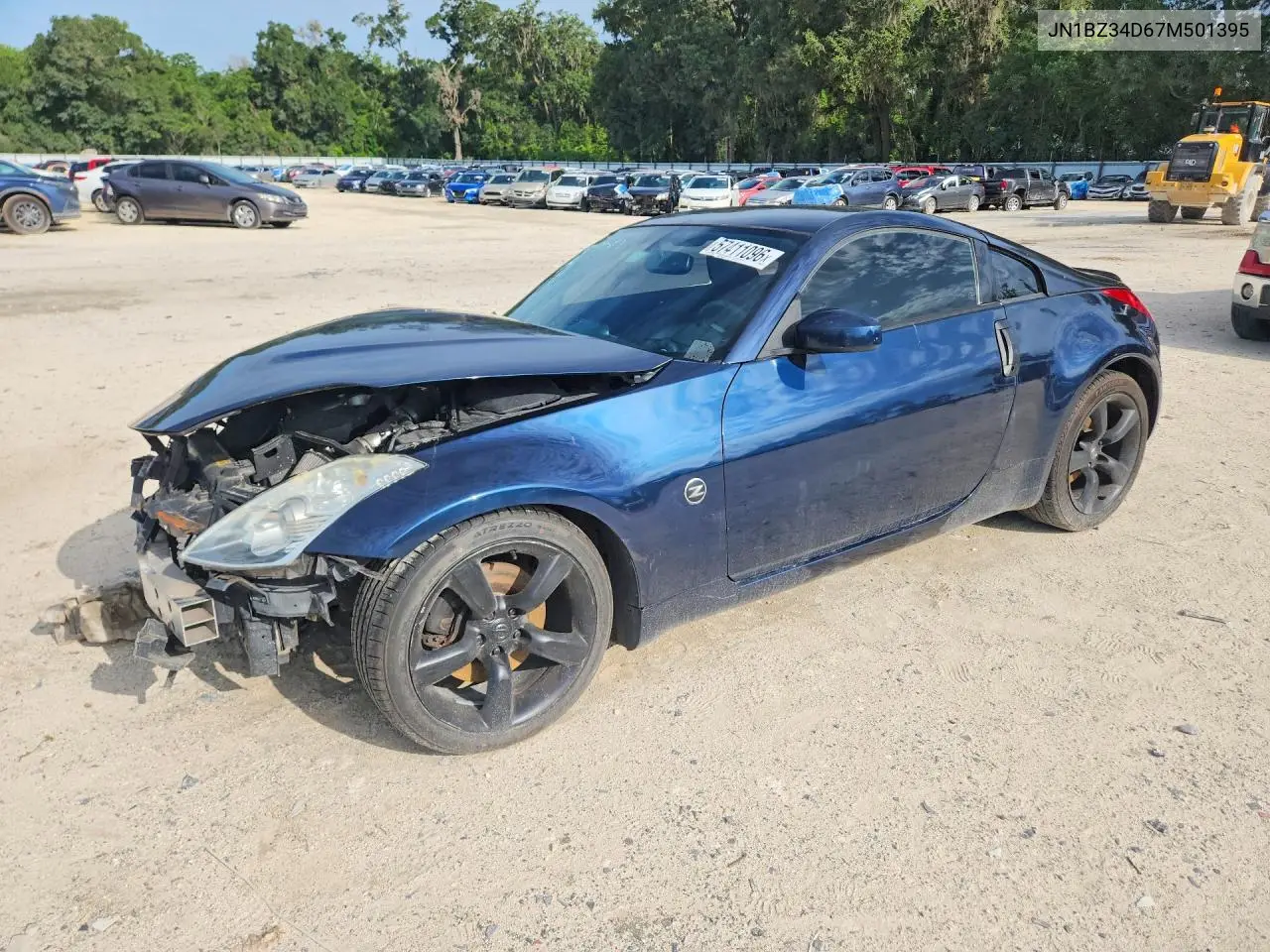 2007 Nissan 350Z Coupe VIN: JN1BZ34D67M501395 Lot: 57411096