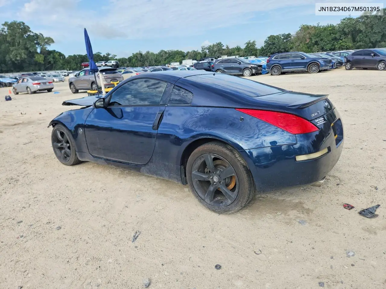 2007 Nissan 350Z Coupe VIN: JN1BZ34D67M501395 Lot: 57411096