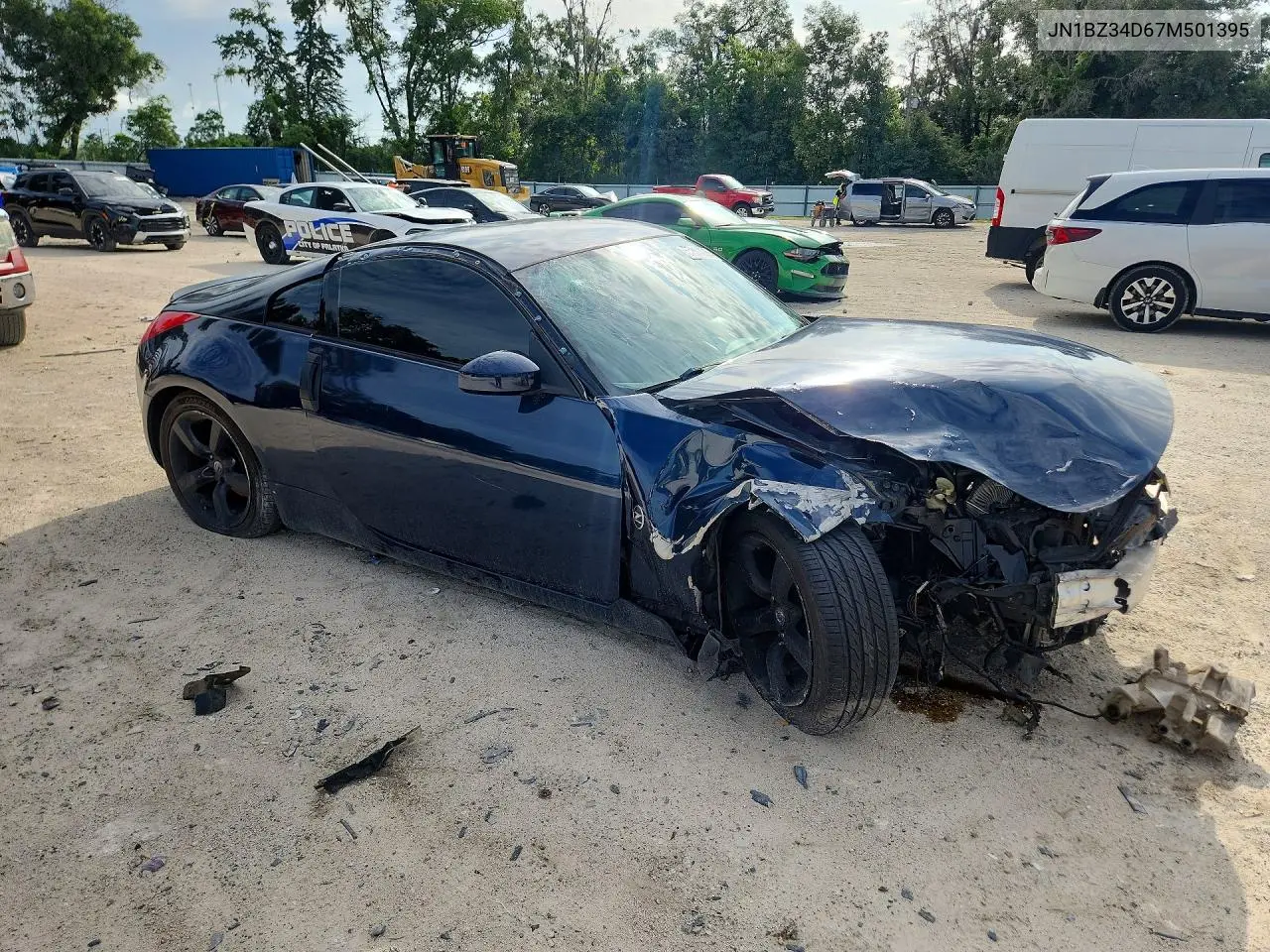2007 Nissan 350Z Coupe VIN: JN1BZ34D67M501395 Lot: 57411096