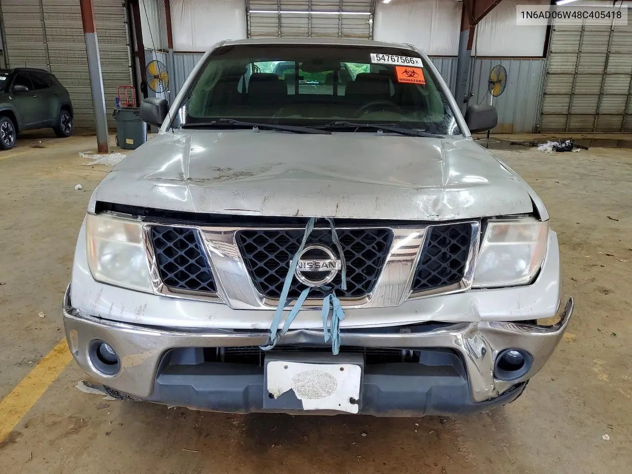 2008 Nissan Frontier Se V6 VIN: 1N6AD06W48C405418 Lot: 54767566