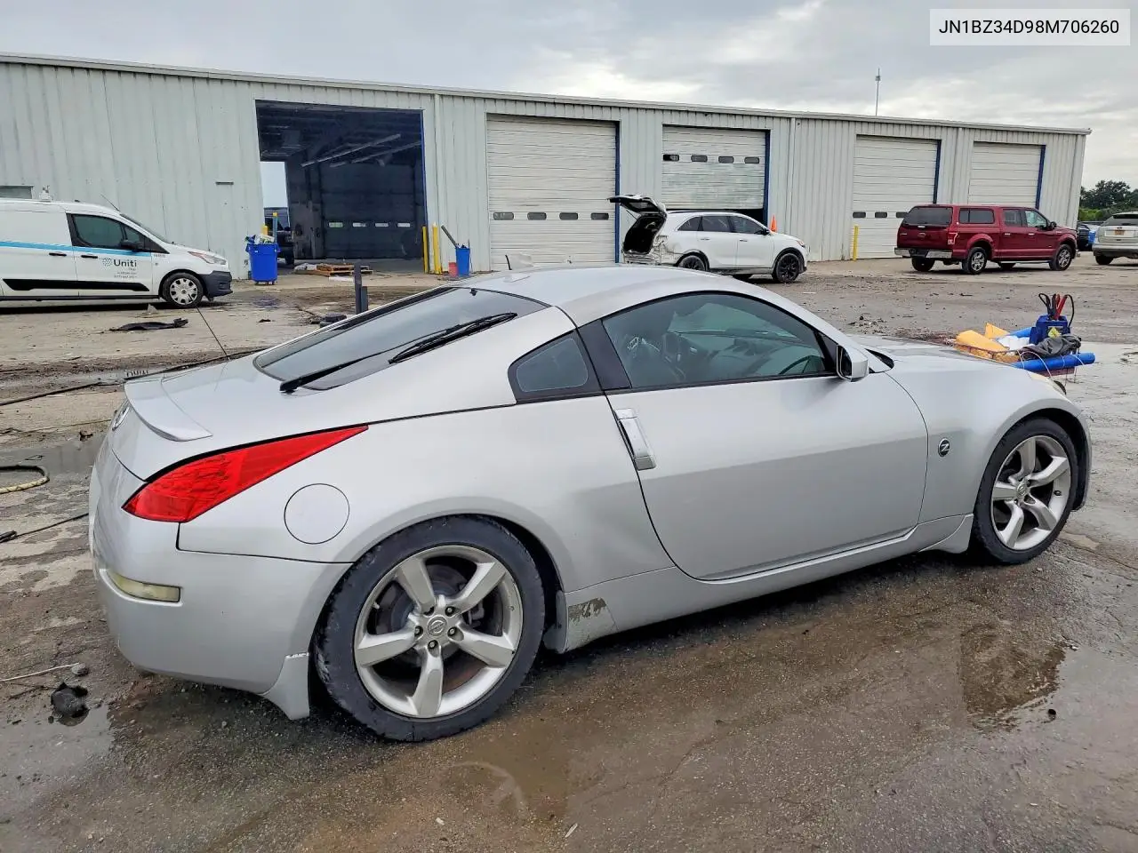 2008 Nissan 350Z Coupe VIN: JN1BZ34D98M706260 Lot: 55406336