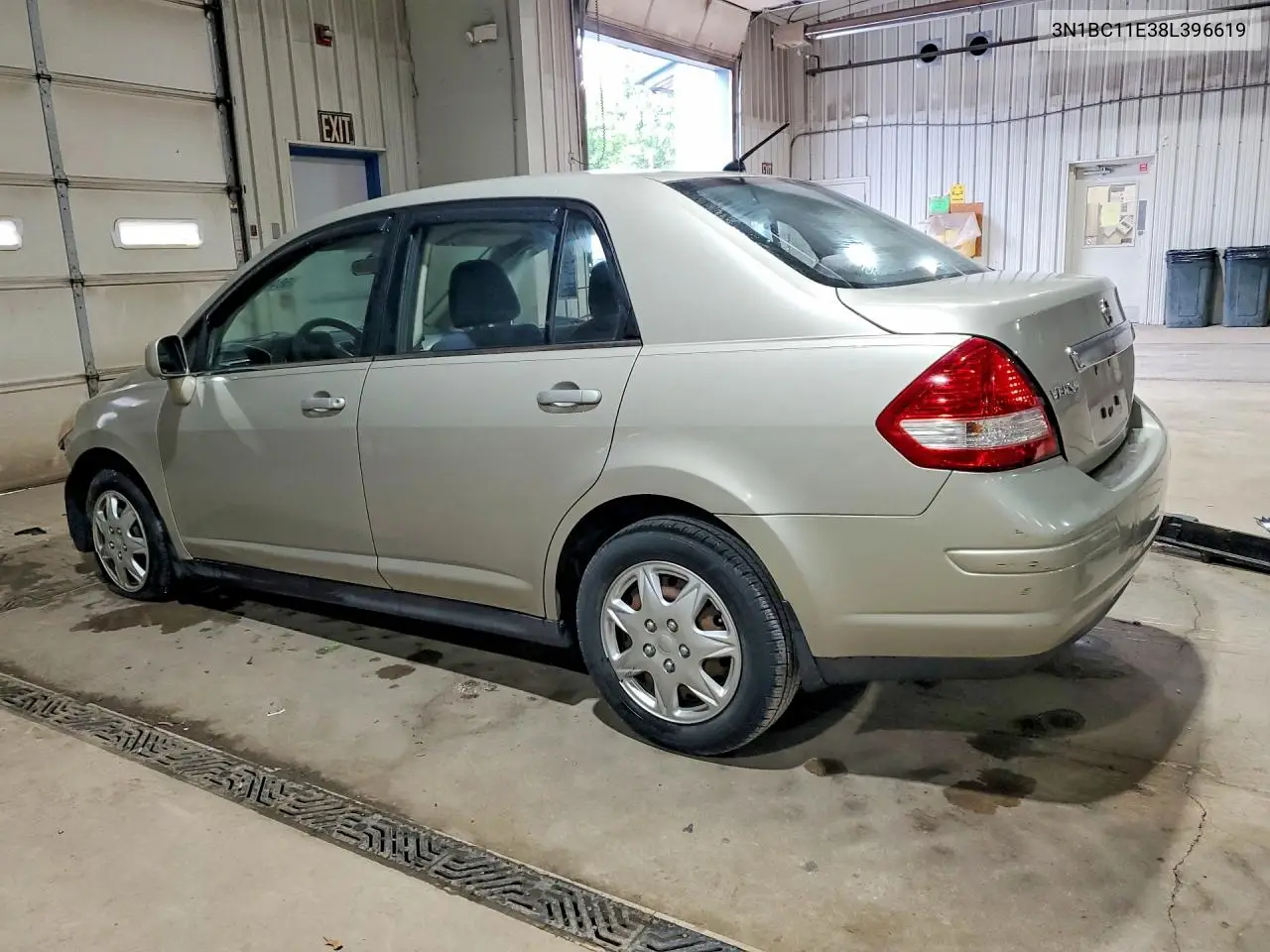 2008 Nissan Versa 1.8 S VIN: 3N1BC11E38L396619 Lot: 58463376