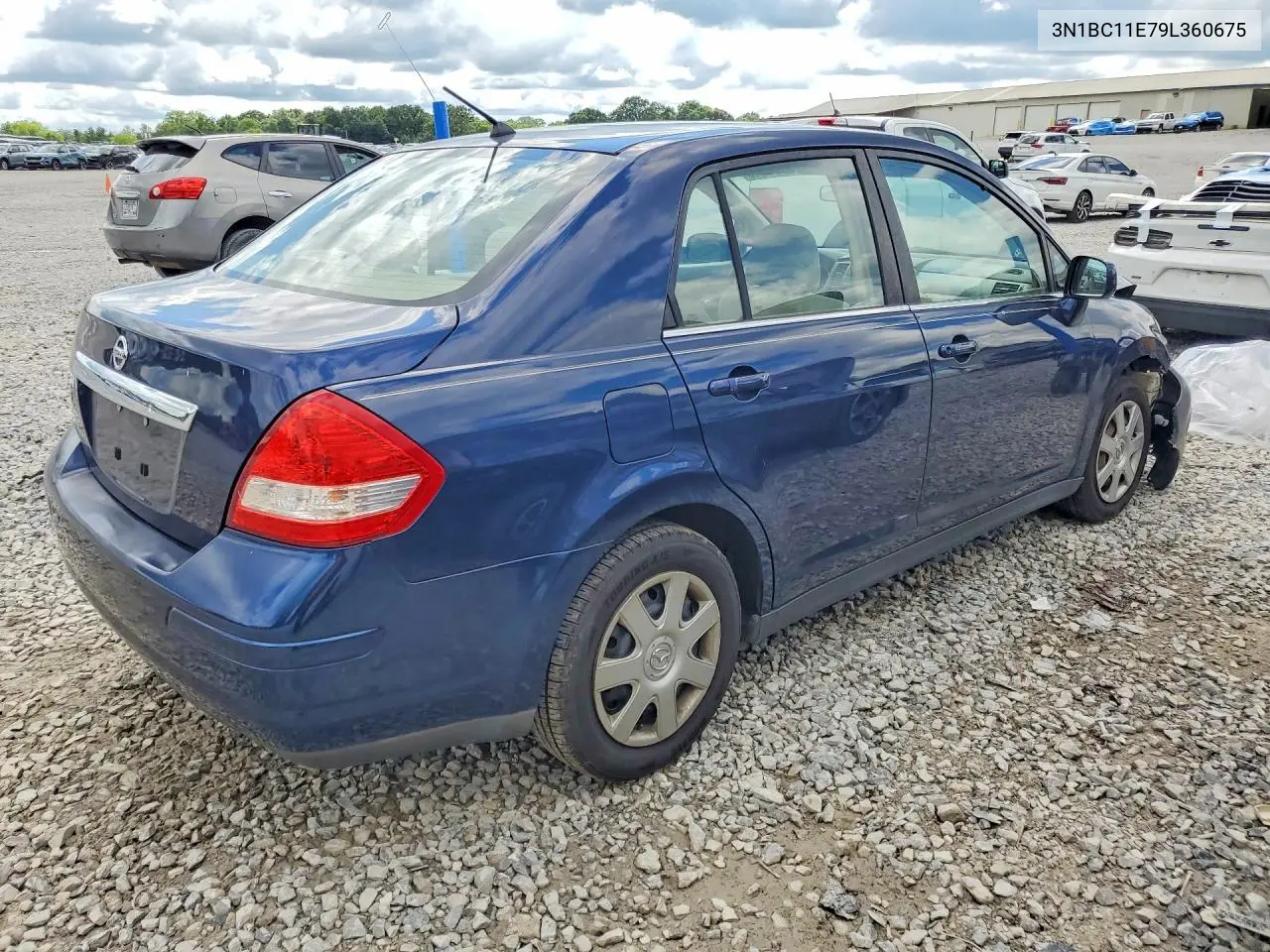 2009 Nissan Versa 1.8 S VIN: 3N1BC11E79L360675 Lot: 58412016