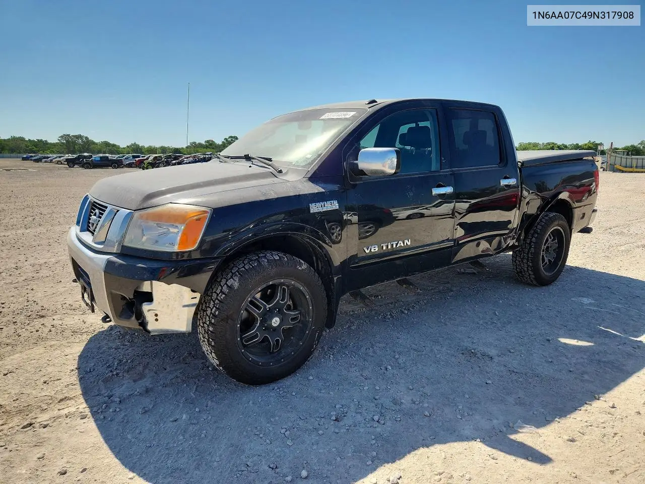2009 Nissan Titan Xe VIN: 1N6AA07C49N317908 Lot: 58704896