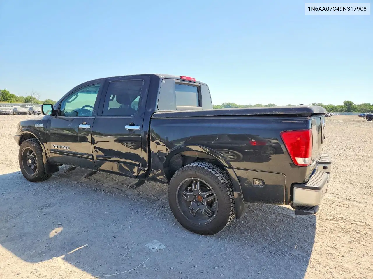 2009 Nissan Titan Xe VIN: 1N6AA07C49N317908 Lot: 58704896