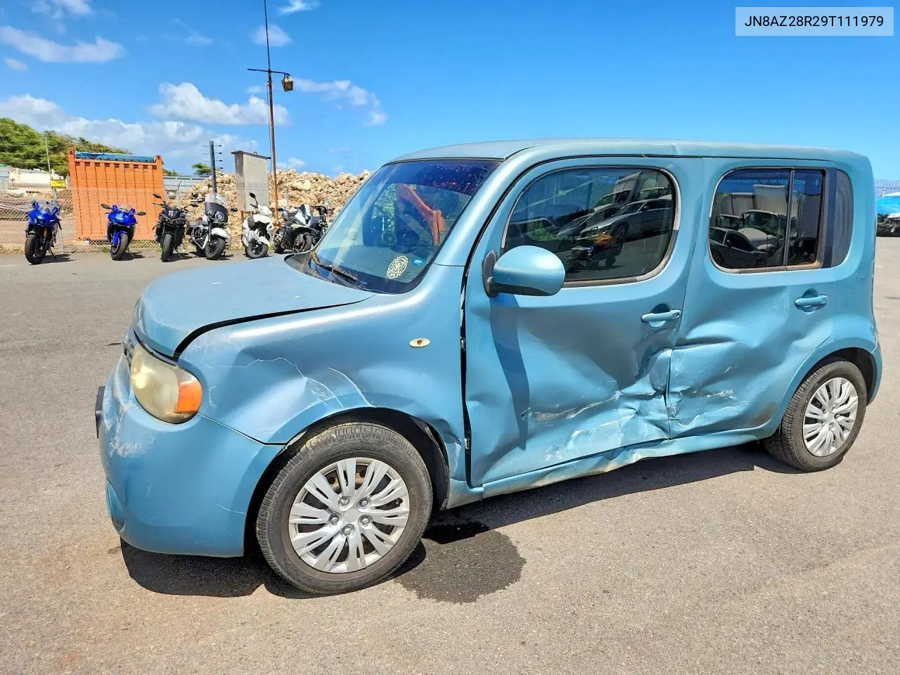2009 Nissan Cube 1.8 VIN: JN8AZ28R29T111979 Lot: 58822036