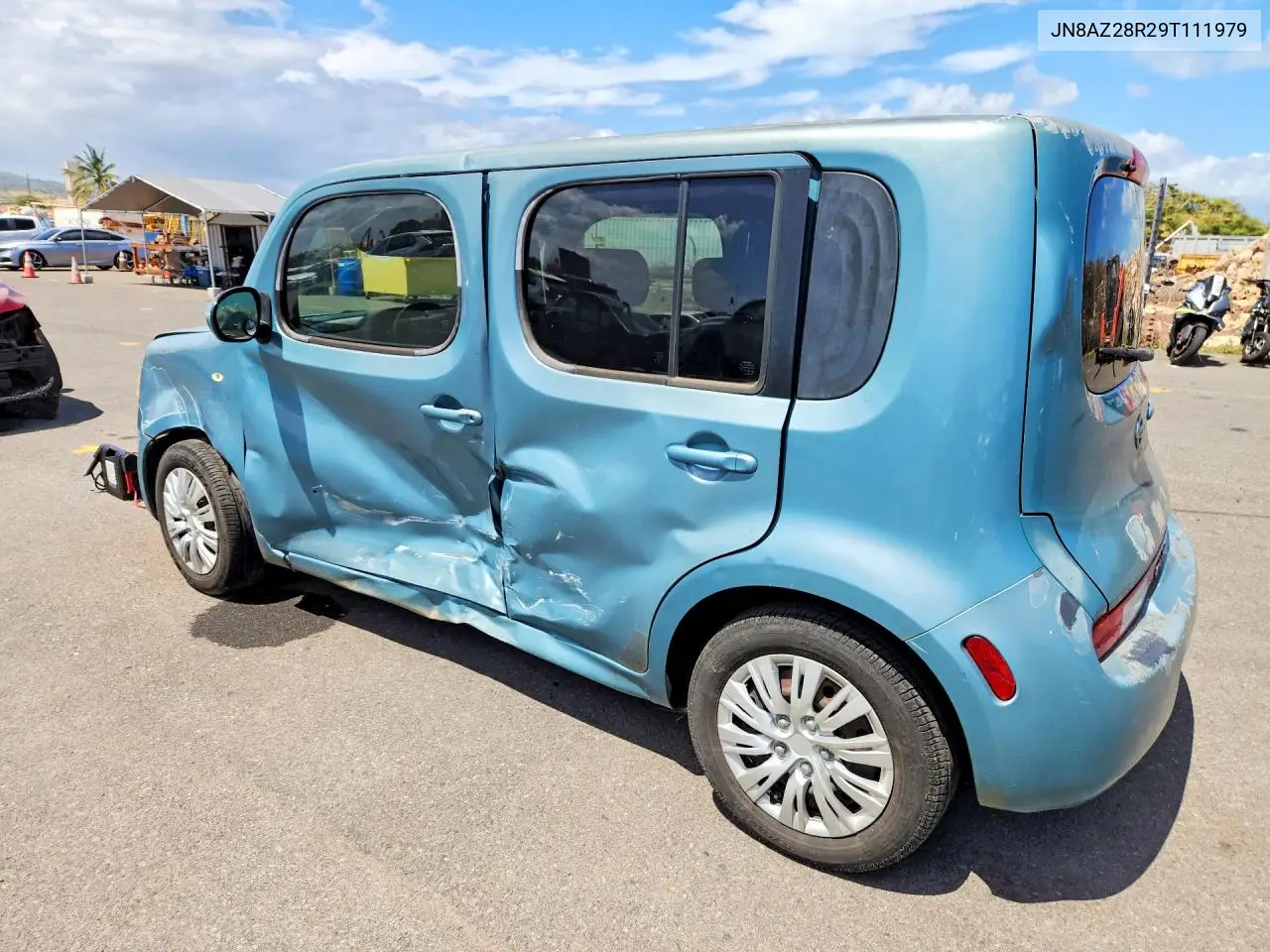 2009 Nissan Cube 1.8 VIN: JN8AZ28R29T111979 Lot: 58822036