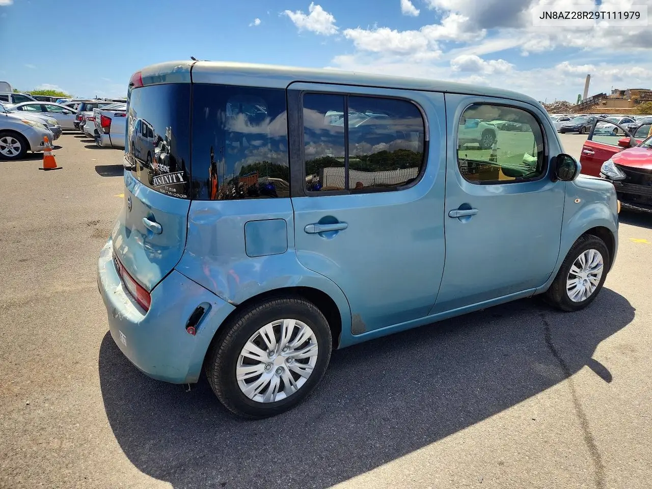 2009 Nissan Cube 1.8 VIN: JN8AZ28R29T111979 Lot: 58822036