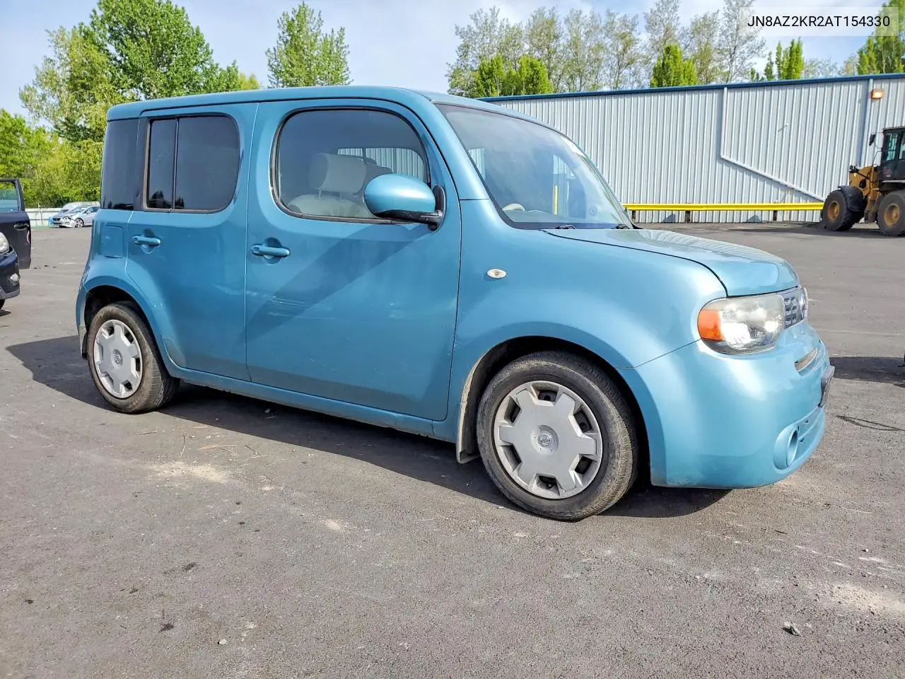 2010 Nissan Cube 1.8 VIN: JN8AZ2KR2AT154330 Lot: 50489746
