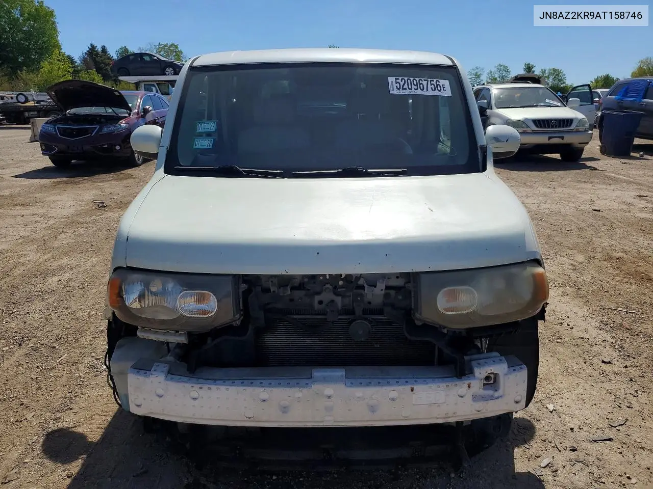 2010 Nissan Cube 1.8 VIN: JN8AZ2KR9AT158746 Lot: 52096756
