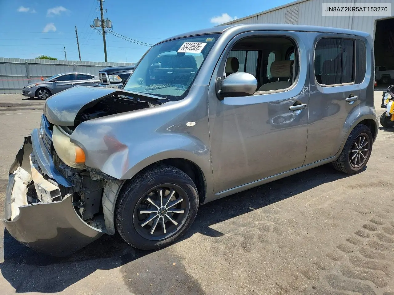 2010 Nissan Cube VIN: JN8AZ2KR5AT153270 Lot: 53410526