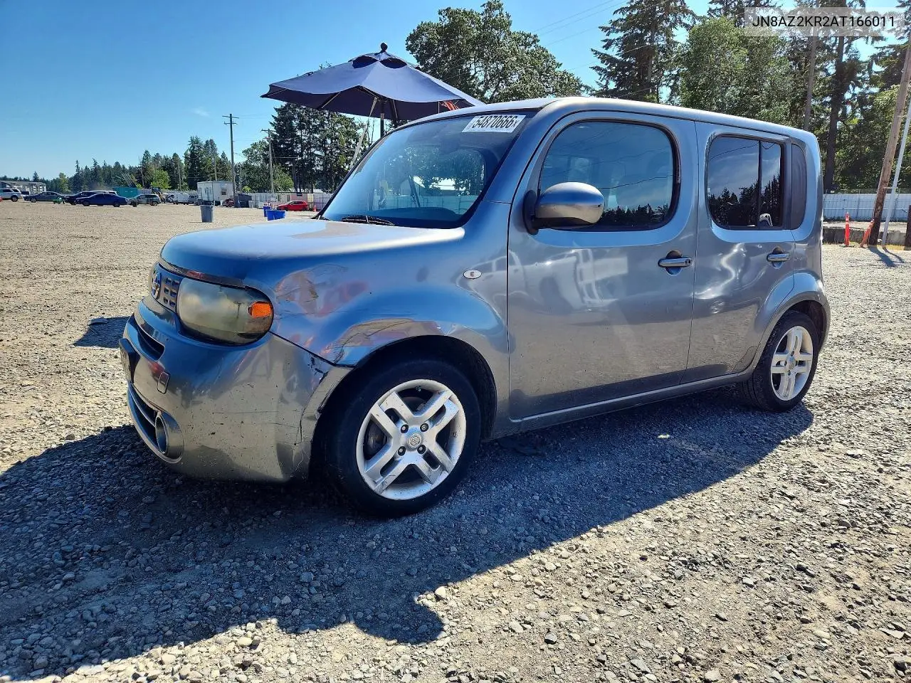 2010 Nissan Cube 1.8 VIN: JN8AZ2KR2AT166011 Lot: 54870666