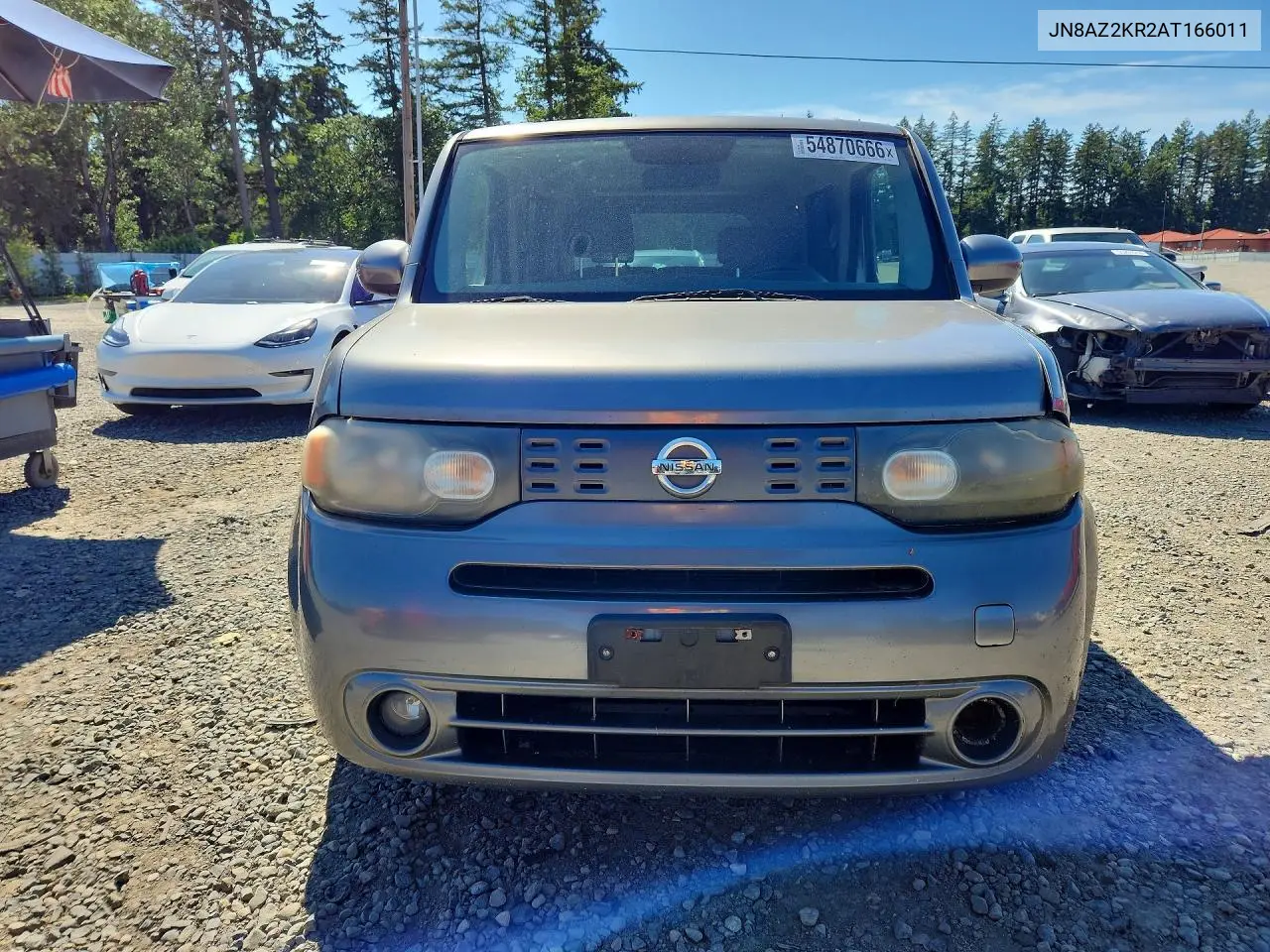 2010 Nissan Cube 1.8 VIN: JN8AZ2KR2AT166011 Lot: 54870666