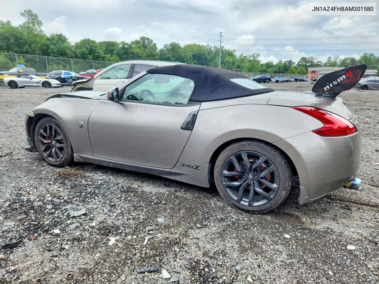 2010 Nissan 370Z Roadster VIN: JN1AZ4FH8AM301580 Lot: 54915286