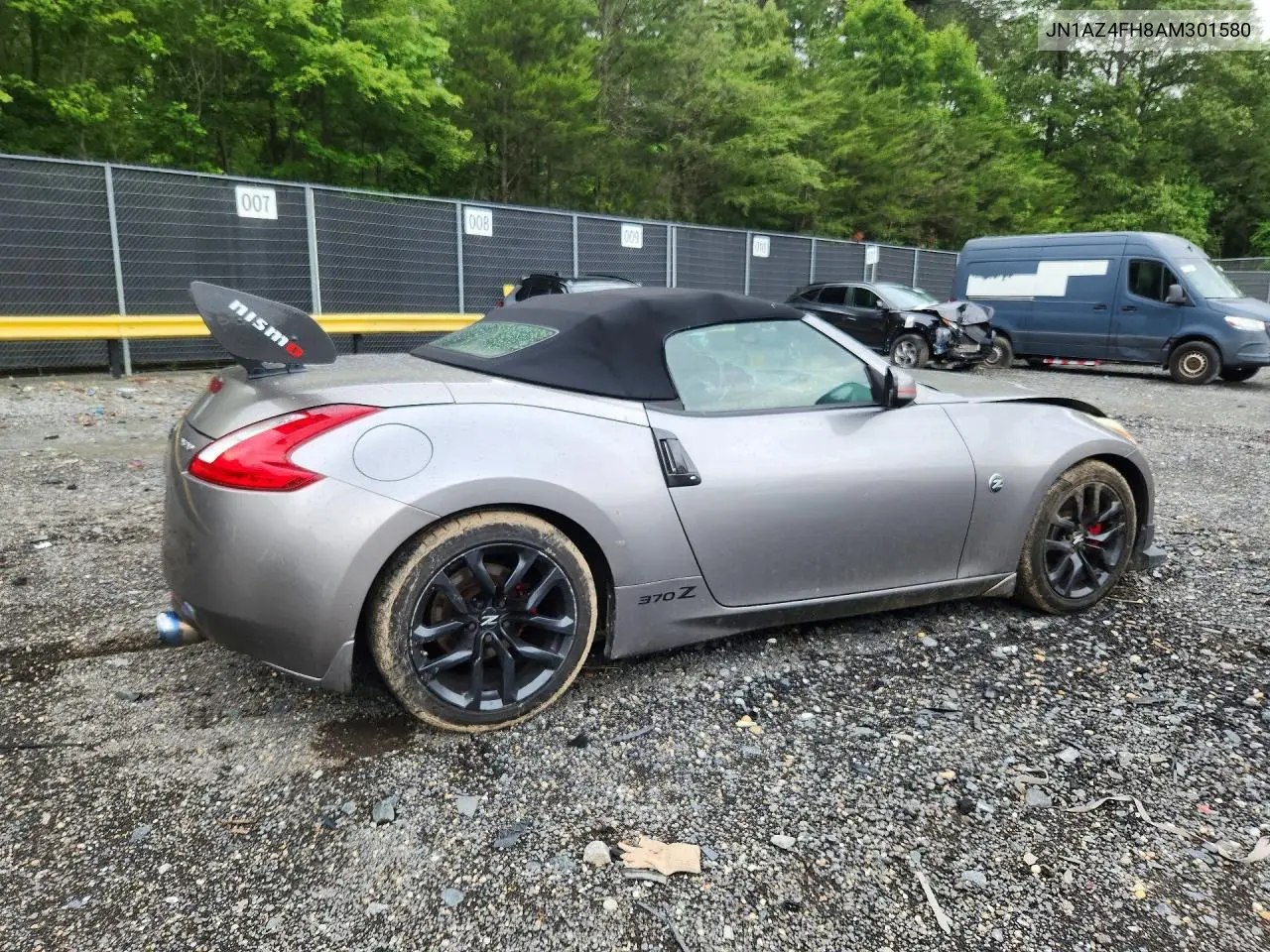2010 Nissan 370Z Roadster VIN: JN1AZ4FH8AM301580 Lot: 54915286