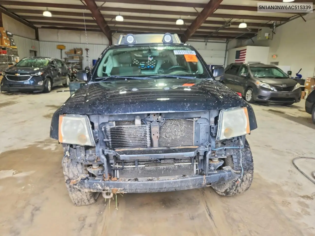 2010 Nissan Xterra X VIN: 5N1AN0NW6AC515339 Lot: 55117636