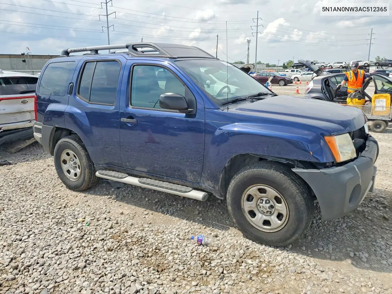 2010 Nissan Xterra X VIN: 5N1AN0NW3AC512365 Lot: 55459666