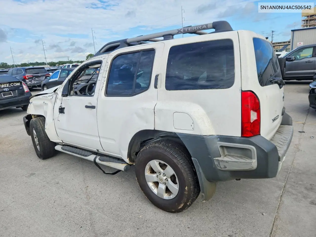 2010 Nissan Xterra X VIN: 5N1AN0NU4AC506542 Lot: 56431066