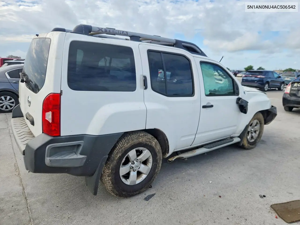 2010 Nissan Xterra X VIN: 5N1AN0NU4AC506542 Lot: 56431066
