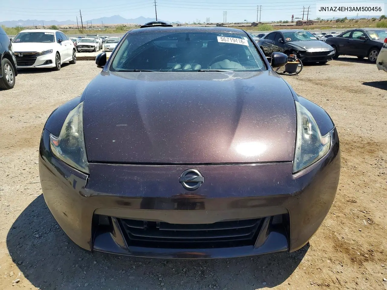2010 Nissan 370Z Base VIN: JN1AZ4EH3AM500456 Lot: 56719416