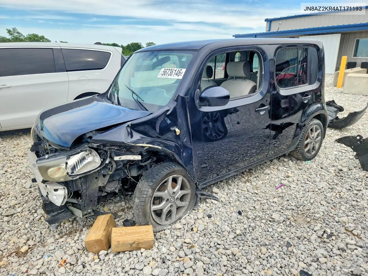 2010 Nissan Cube 1.8 VIN: JN8AZ2KR4AT171193 Lot: 56736146