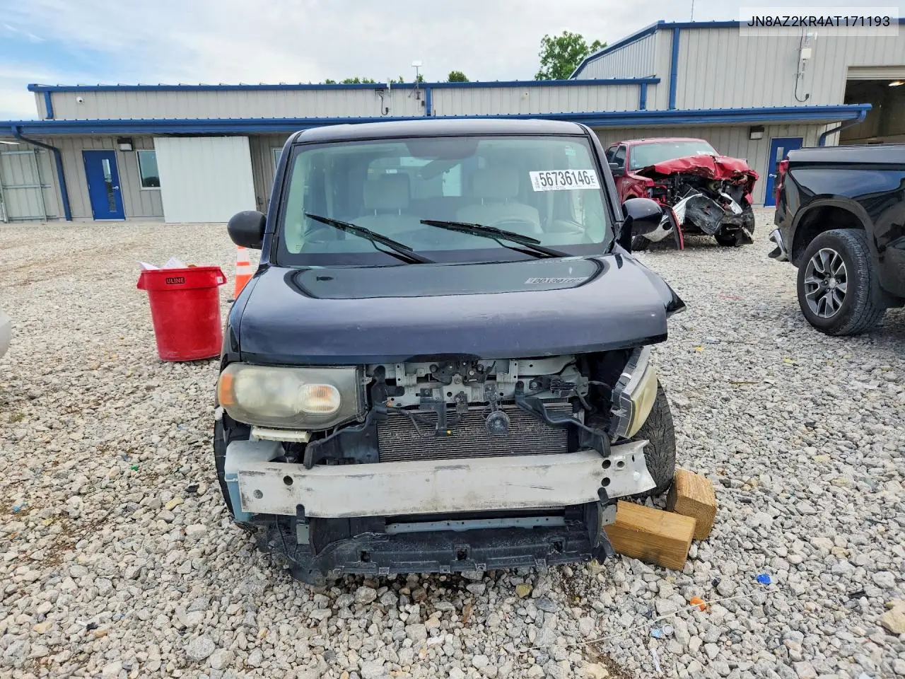 2010 Nissan Cube 1.8 VIN: JN8AZ2KR4AT171193 Lot: 56736146