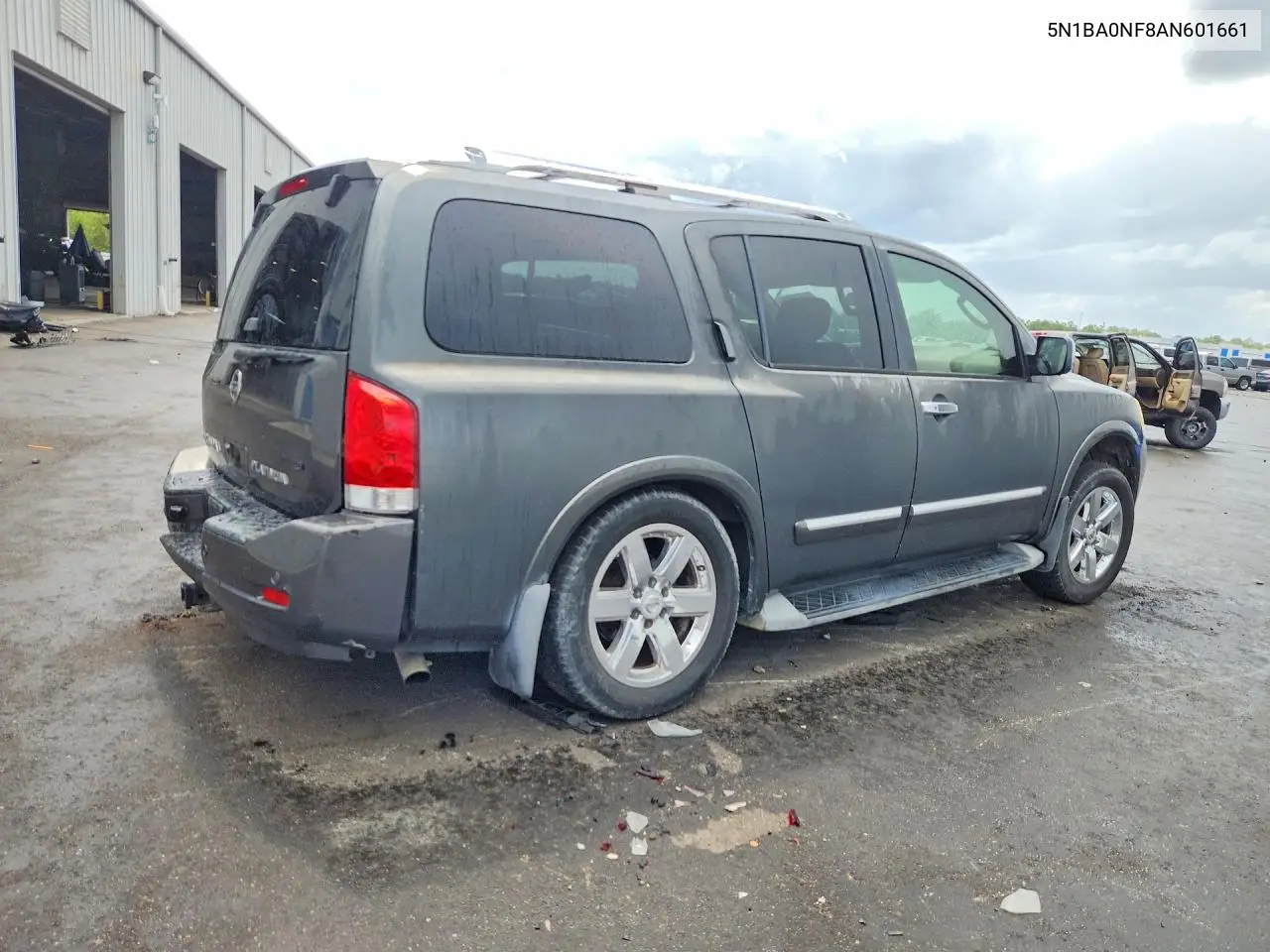 2010 Nissan Armada Platinum VIN: 5N1BA0NF8AN601661 Lot: 57620286