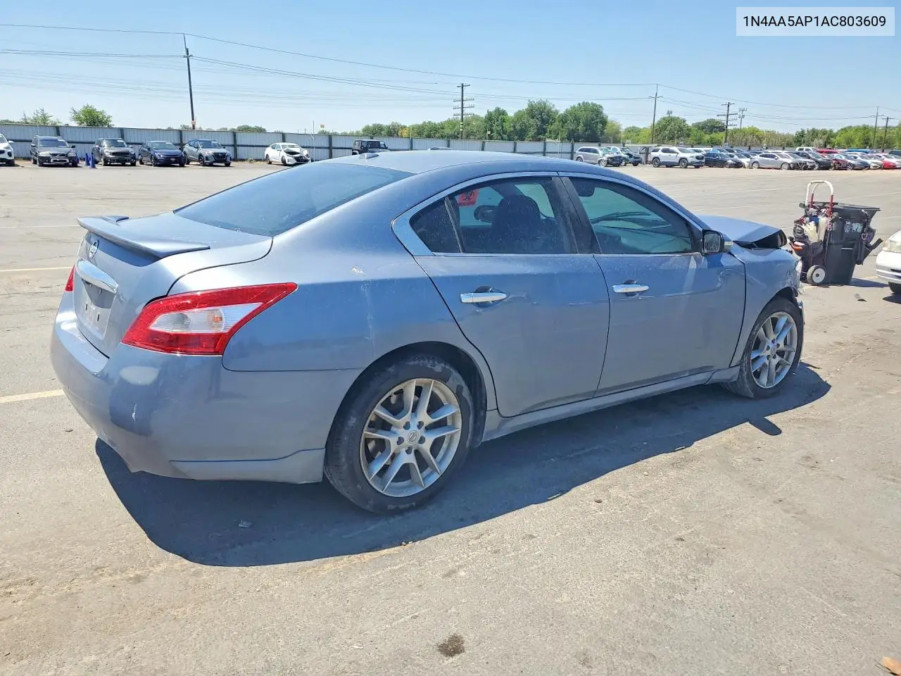 2010 Nissan Maxima 3.5 S VIN: 1N4AA5AP1AC803609 Lot: 57875976