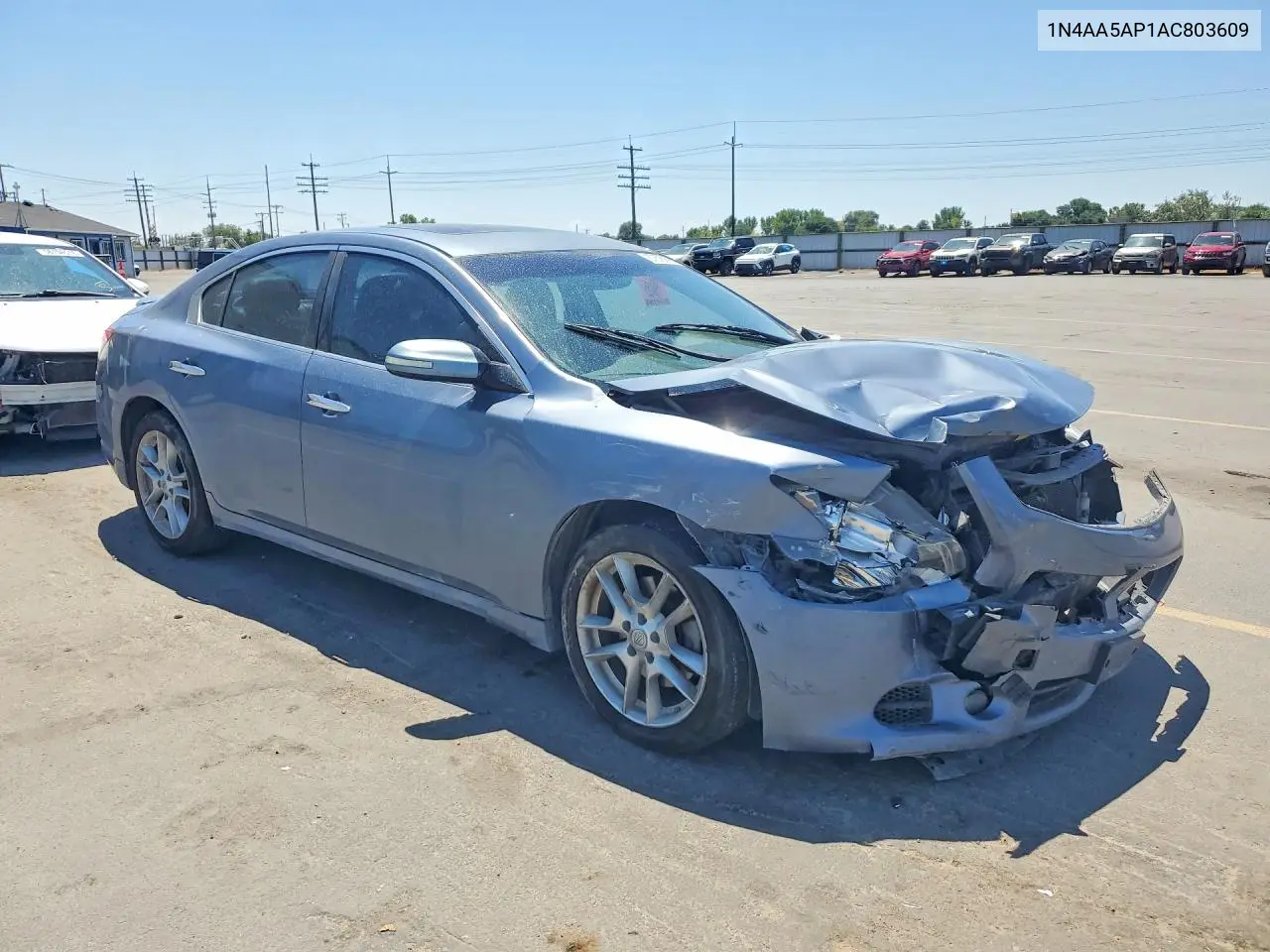2010 Nissan Maxima 3.5 S VIN: 1N4AA5AP1AC803609 Lot: 57875976
