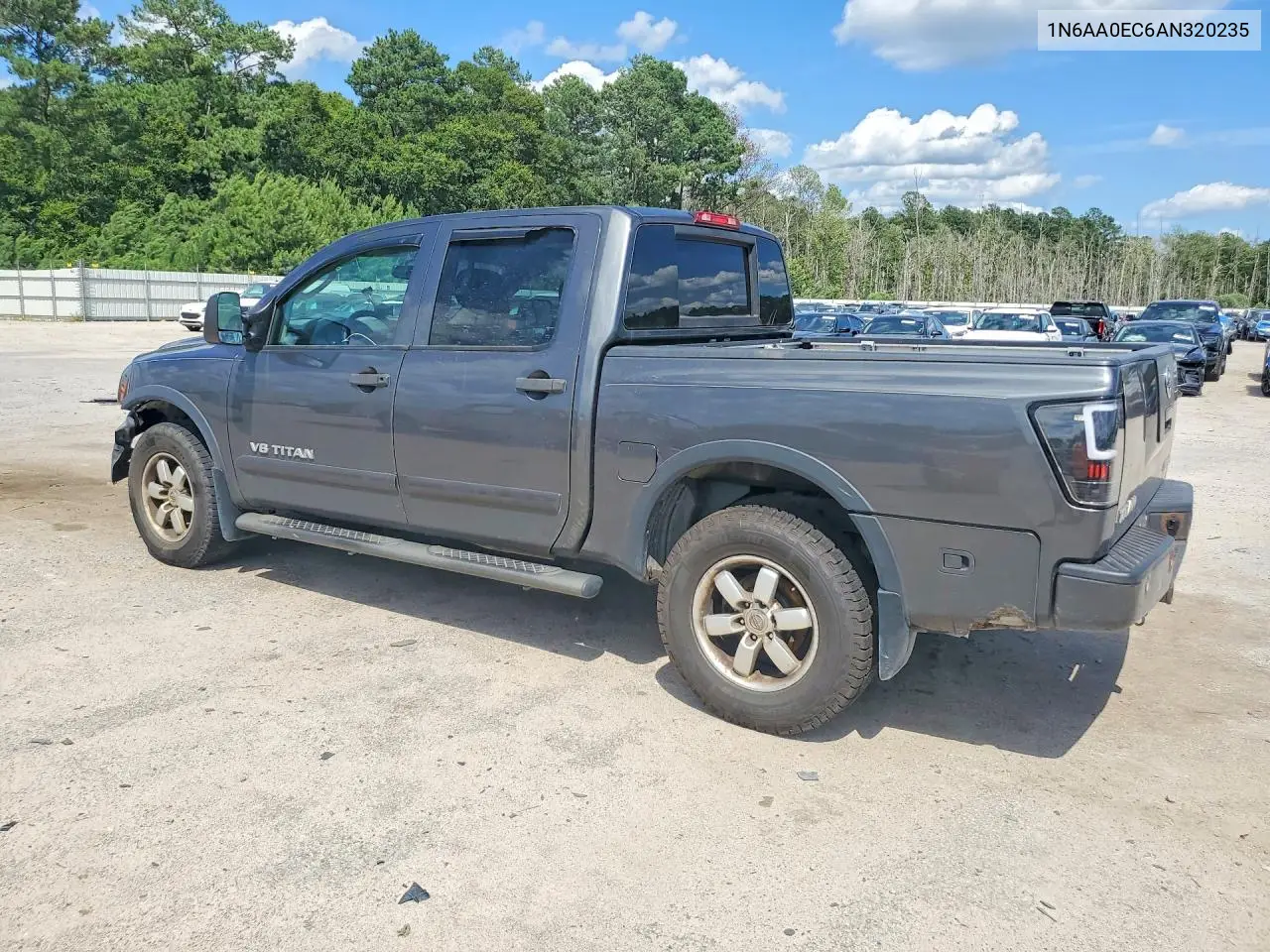 2010 Nissan Titan Se VIN: 1N6AA0EC6AN320235 Lot: 58608396