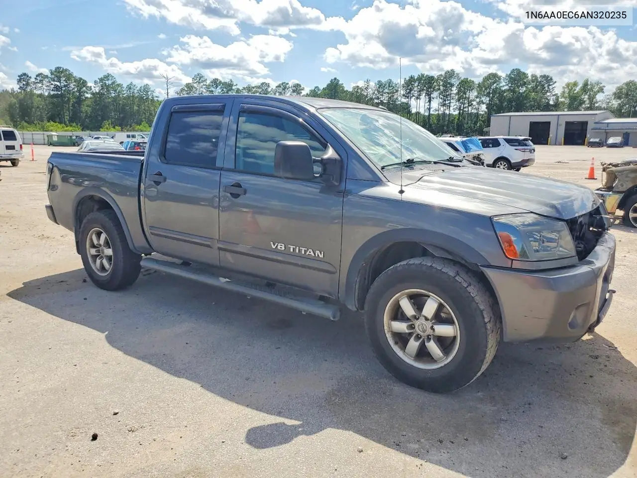 2010 Nissan Titan Se VIN: 1N6AA0EC6AN320235 Lot: 58608396