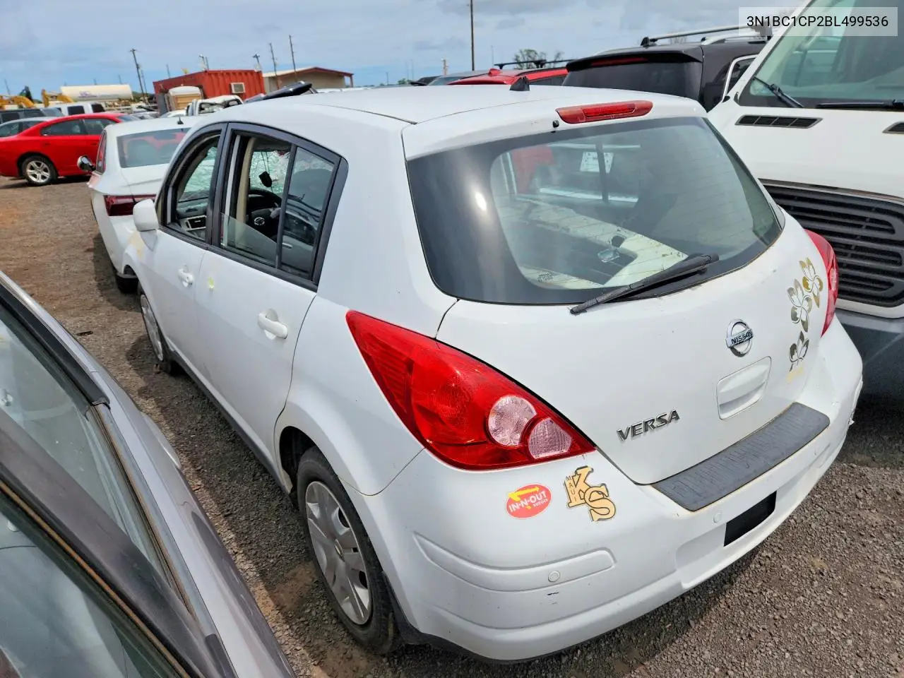 2011 Nissan Versa 1.8 S VIN: 3N1BC1CP2BL499536 Lot: 46366126