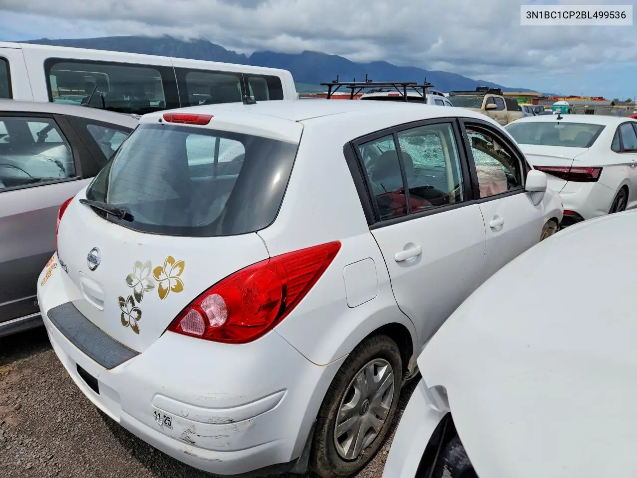 2011 Nissan Versa 1.8 S VIN: 3N1BC1CP2BL499536 Lot: 46366126