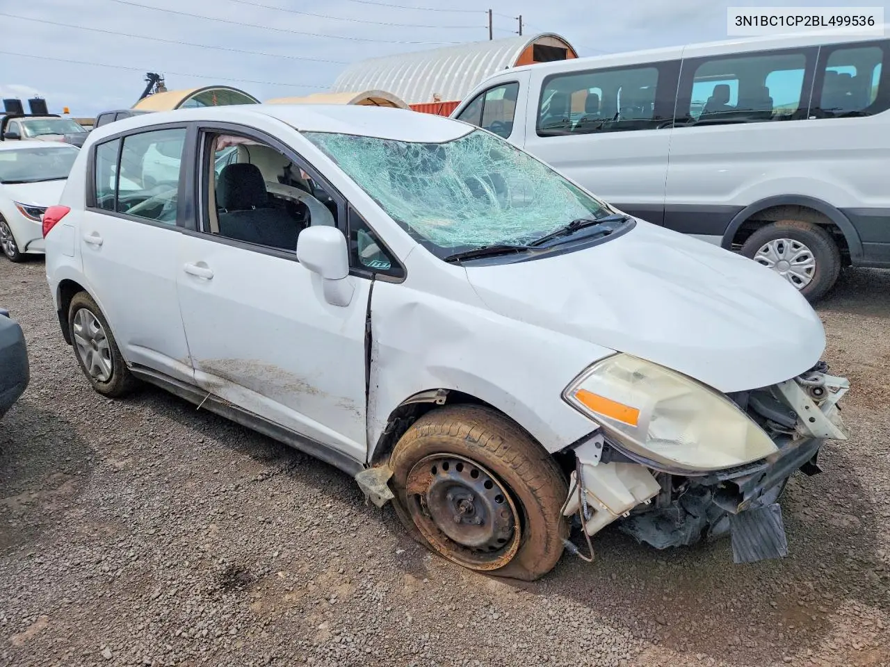 2011 Nissan Versa 1.8 S VIN: 3N1BC1CP2BL499536 Lot: 46366126