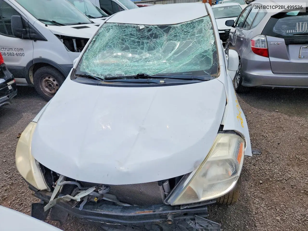 2011 Nissan Versa 1.8 S VIN: 3N1BC1CP2BL499536 Lot: 46366126