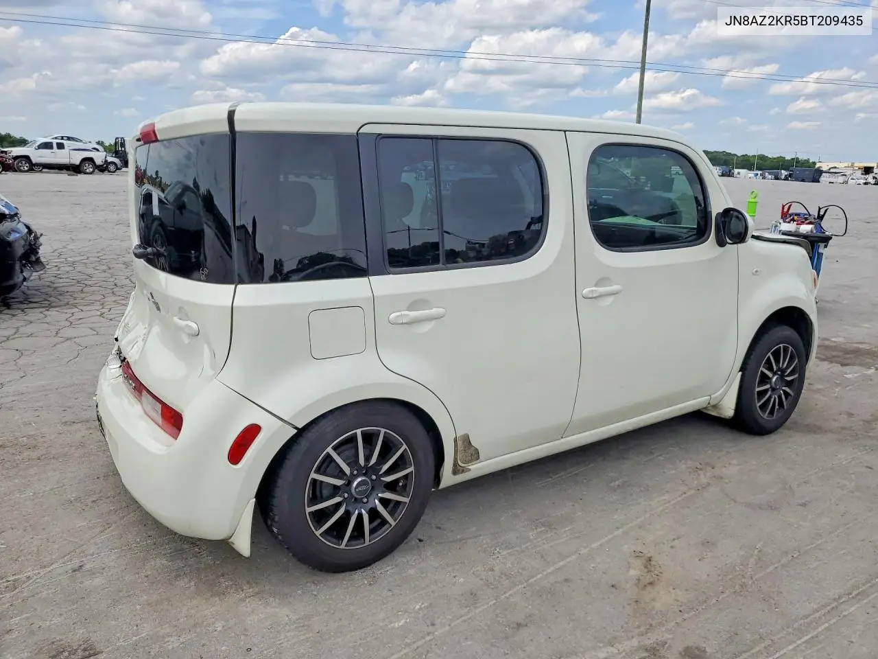 2011 Nissan Cube 1.8 VIN: JN8AZ2KR5BT209435 Lot: 51854986